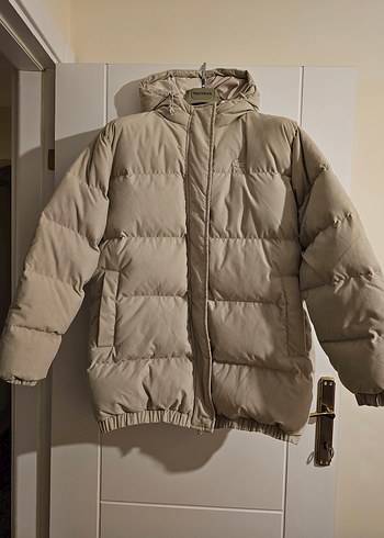 Lacoste Bej Rahat Kesim Puff Mont - Görsel 5