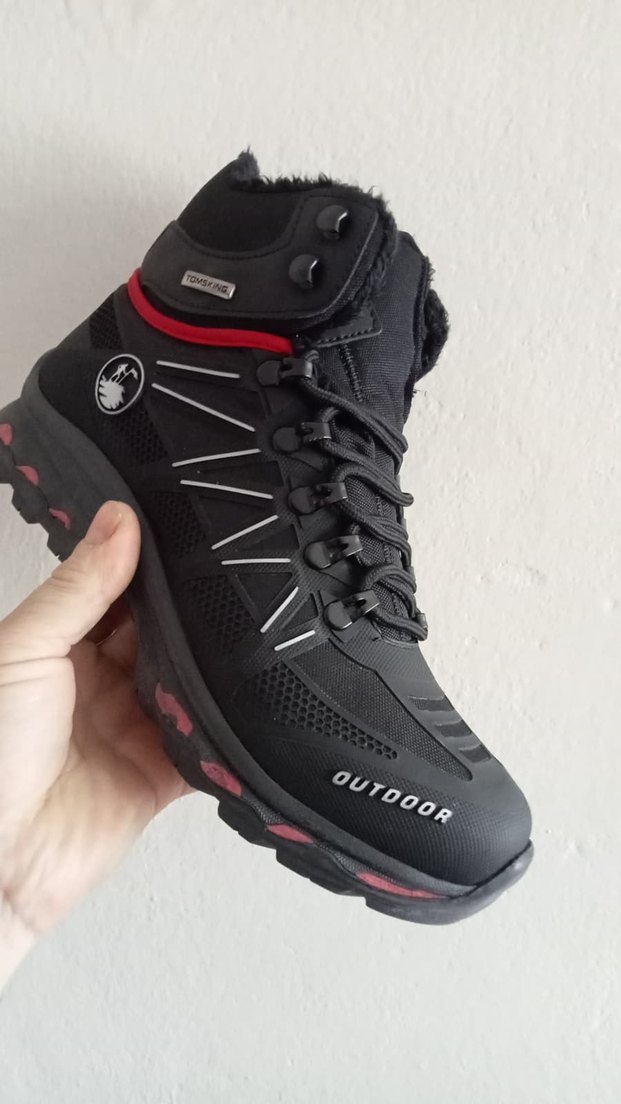 Siyah Bağcıklı Erkek Outdoor Bot 40 41 42 - Görsel 2