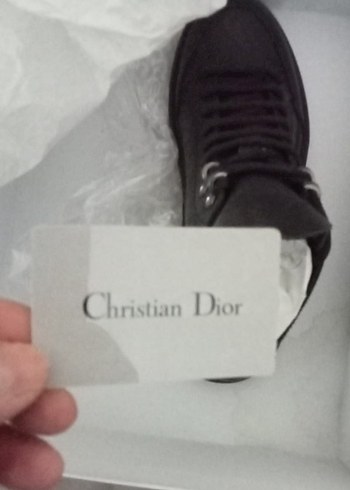 Dior Siyah Bağcıklı Erkek Bot - Görsel 2