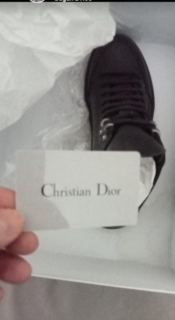 Dior Siyah Bağcıklı Erkek Bot - Görsel 2