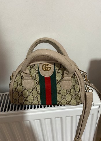 Bej Klasik Şık Kadın Çanta - Görsel 2