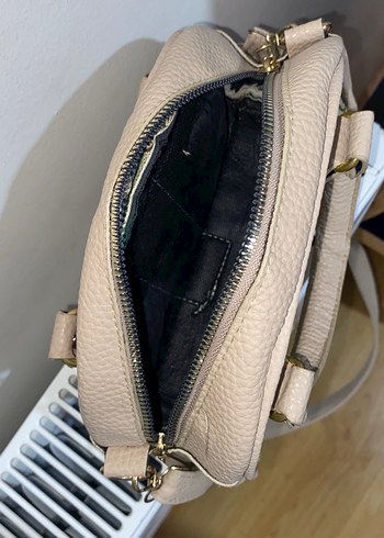 Bej Klasik Şık Kadın Çanta - Görsel 4