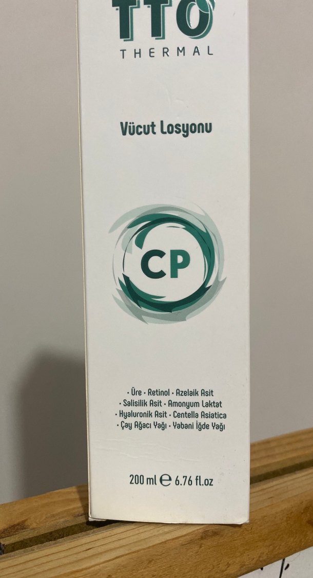 TTO Thermal CP Vücut Losyonu 200 ml - Görsel 3