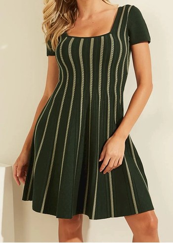 Guess Yeşil elbise