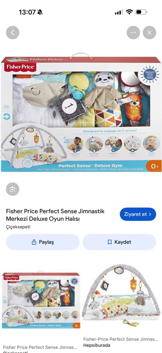 Fisher price oyun halısı yeniden farksız - Görsel 2
