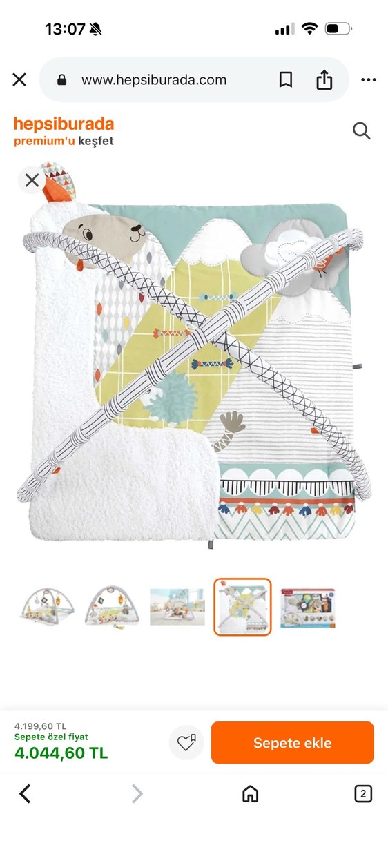 Fisher price oyun halısı yeniden farksız - Görsel 3