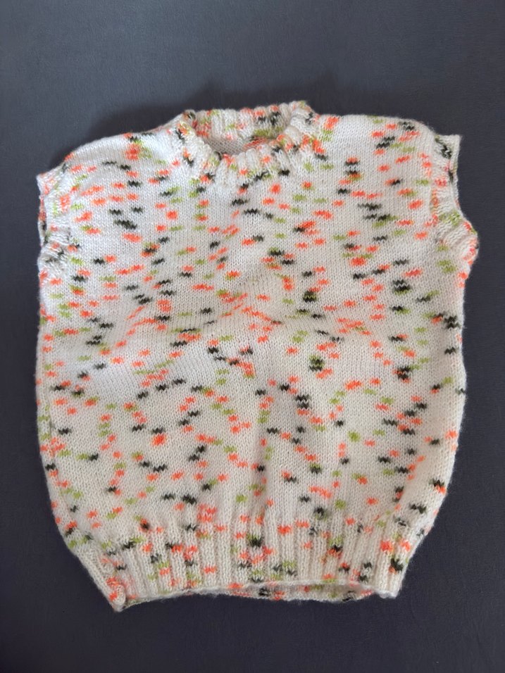 Renkli Bohem Kız Triko Hırka - Görsel 5