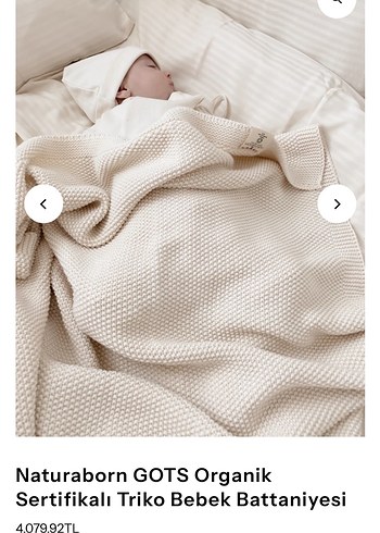 Natural bebek battaniyesi - Görsel 5