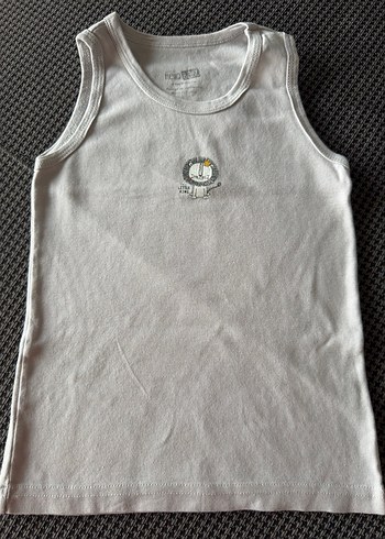 Pastel Baskılı Çocuk Atlet - Görsel 4