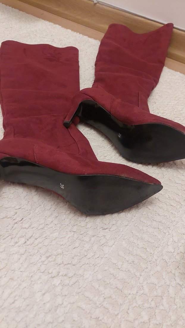 bordo çizme - Görsel 3