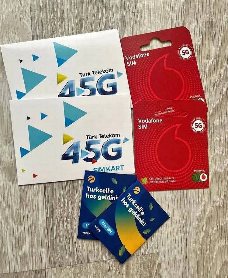 Vodafone Kırmızı SIM Kart 10GB Hediyeli Turkcell Vodafone - Görsel 3