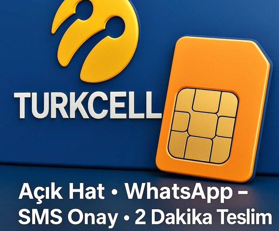 Türk Telekom Paketli Çok Renkli SIM Kart Turkcell Vodafone - Görsel 2