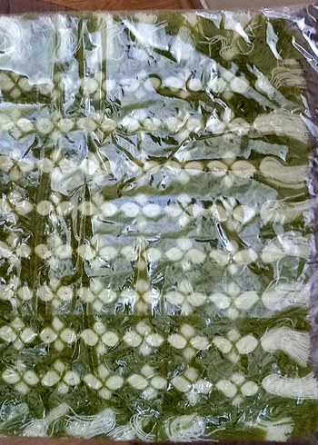 Parlak Yeşil Banyo Süngeri - Görsel 4