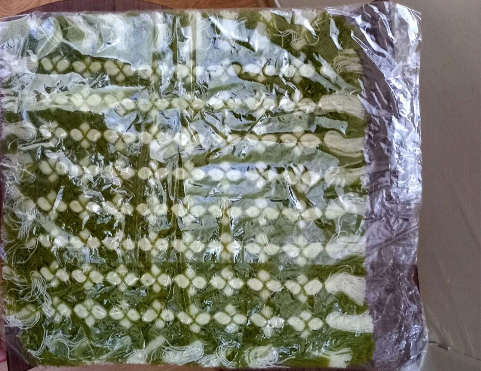 Parlak Yeşil Banyo Süngeri - Görsel 4