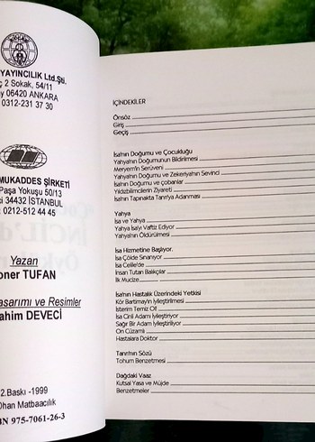 Çocuklar İçin İncil'den Öyküler Kitabı - Görsel 3