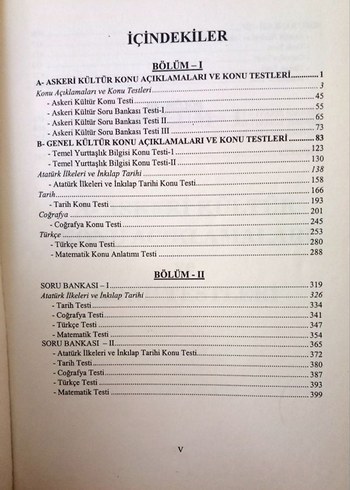 Uzman Erbaşlık Sınavlarına Hazırlık Kitabı - Görsel 5