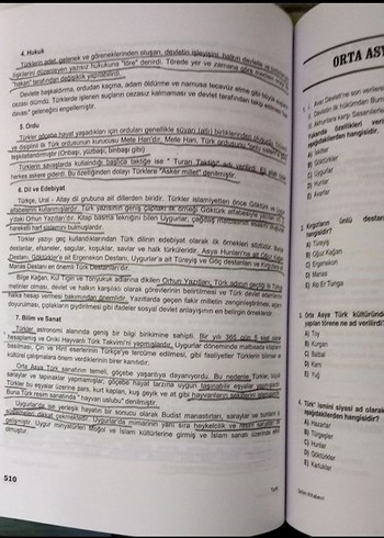 Askeri Okullar Hazırlık Kitabı 2007 Baskı - Görsel 5