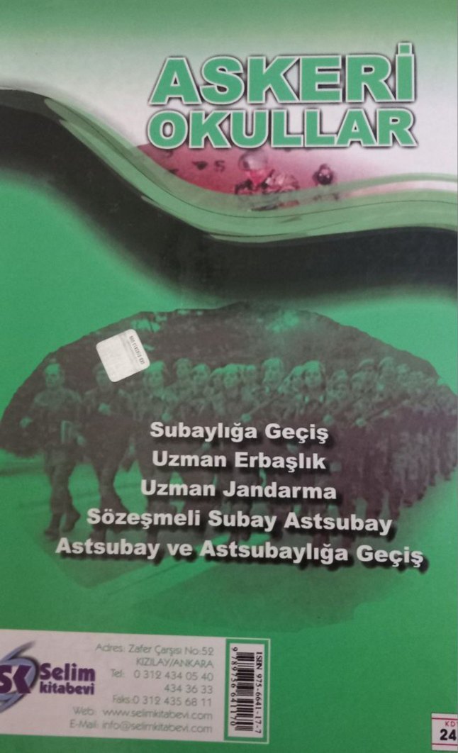 Askeri Okullar Hazırlık Kitabı 2007 Baskı - Görsel 2