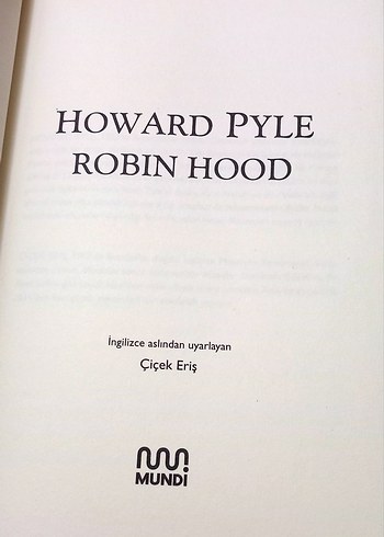 Robin Hood - Çocuk Klasikleri - Görsel 2