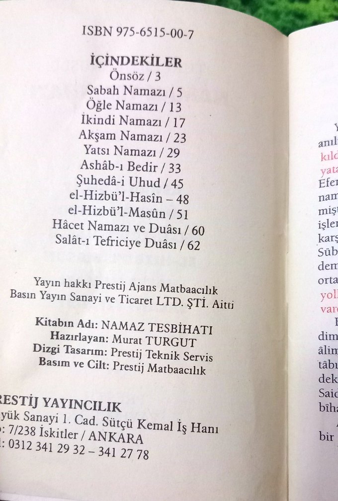 Namaz Hocası ve Namaz Tesbihatı Kitapları - Görsel 3