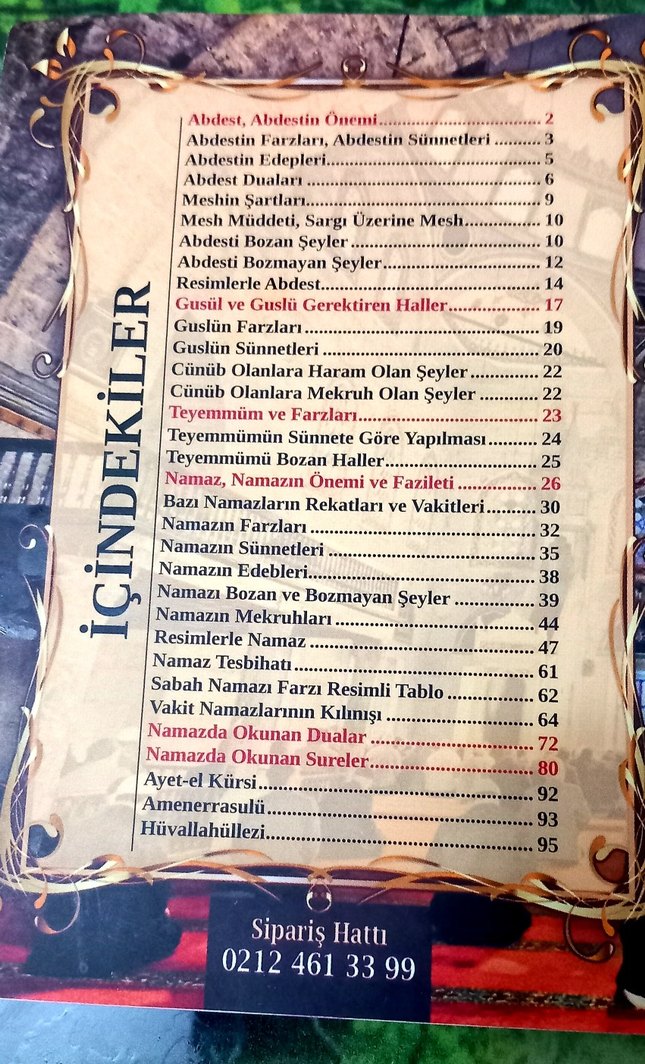 Namaz Hocası ve Namaz Tesbihatı Kitapları - Görsel 2