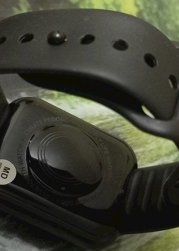 Siyah Akıllı Saat Kalp Atış Ölçer Watch Sıfır - Görsel 17