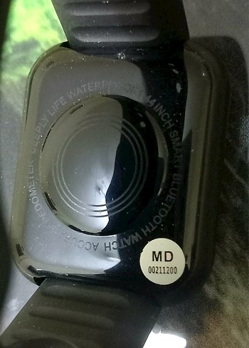 Siyah Akıllı Saat Kalp Atış Ölçer Watch Sıfır - Görsel 16