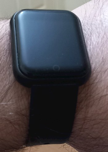 Siyah Akıllı Saat Kalp Atış Ölçer Watch Sıfır - Görsel 6