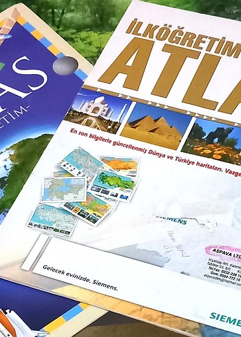 İlköğretim Coğrafya Atlası ve Türkiye Haritaları - Görsel 8