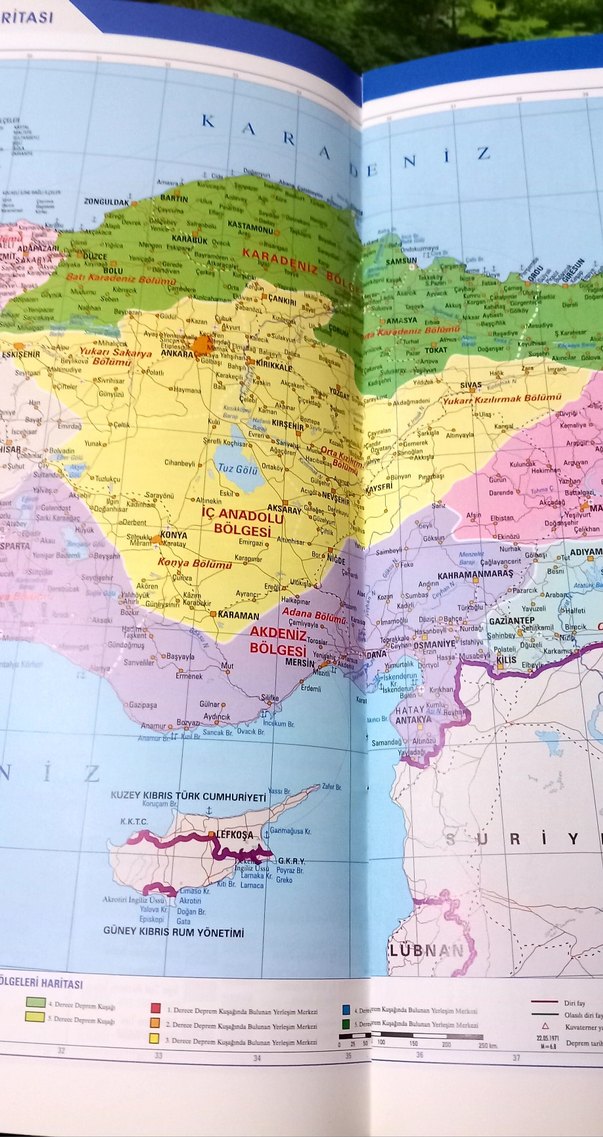 İlköğretim Coğrafya Atlası ve Türkiye Haritaları - Görsel 5