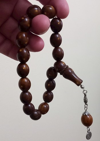 Kahverengi Vintage Erkek Tesbih - Görsel 3