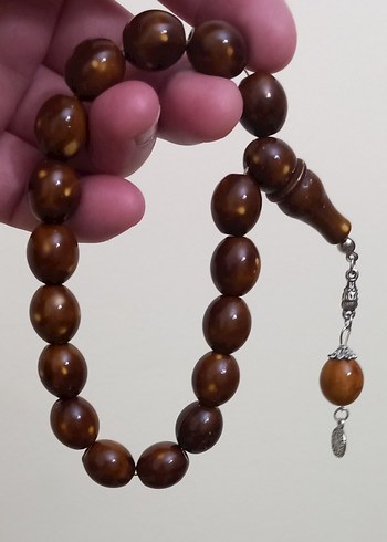 Kahverengi Vintage Erkek Tesbih - Görsel 2