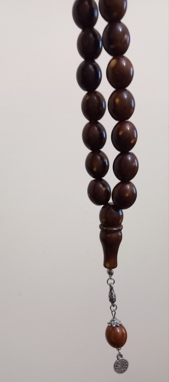 Kahverengi Vintage Erkek Tesbih - Görsel 4