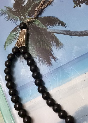 Siyah Gotik Erkek Tesbih - Görsel 6