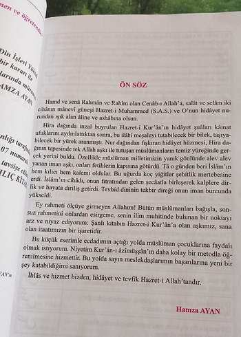 Yeni Kur'an Dili - Hamza Ayan - Görsel 2