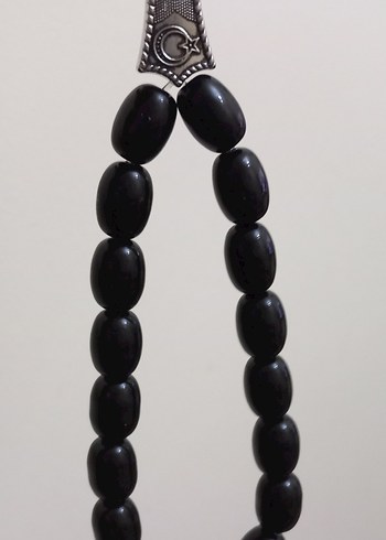 Siyah Gotik Erkek Tesbih - Görsel 5