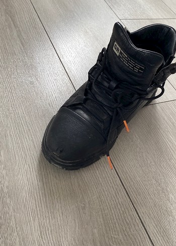 Siyah Erkek kışlık bot greyder çok az kullanılmış 0 bandındadır - Görsel 8