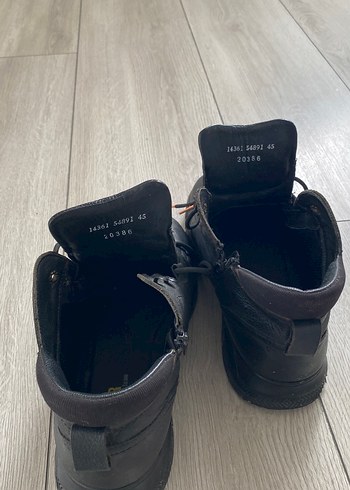 Siyah Erkek kışlık bot greyder çok az kullanılmış 0 bandındadır - Görsel 5