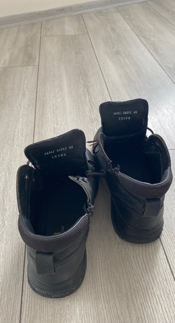 Siyah Erkek kışlık bot greyder çok az kullanılmış 0 bandındadır - Görsel 5