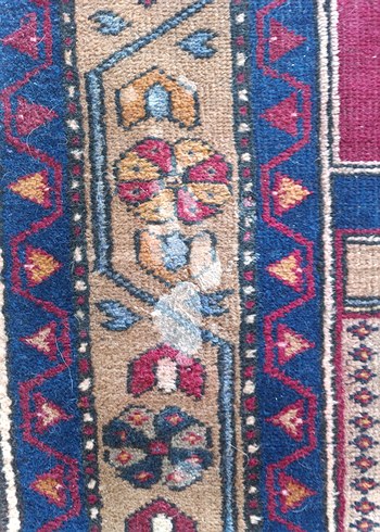 Elyapımı Kayseri Halısı Çok Renkli Desenli 150 s95 cm - Görsel 5