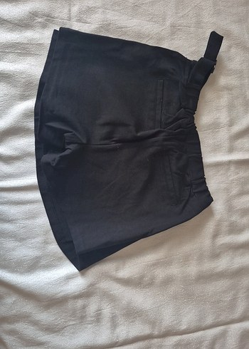 kız çocuk siyah mini şort etek - Görsel 2