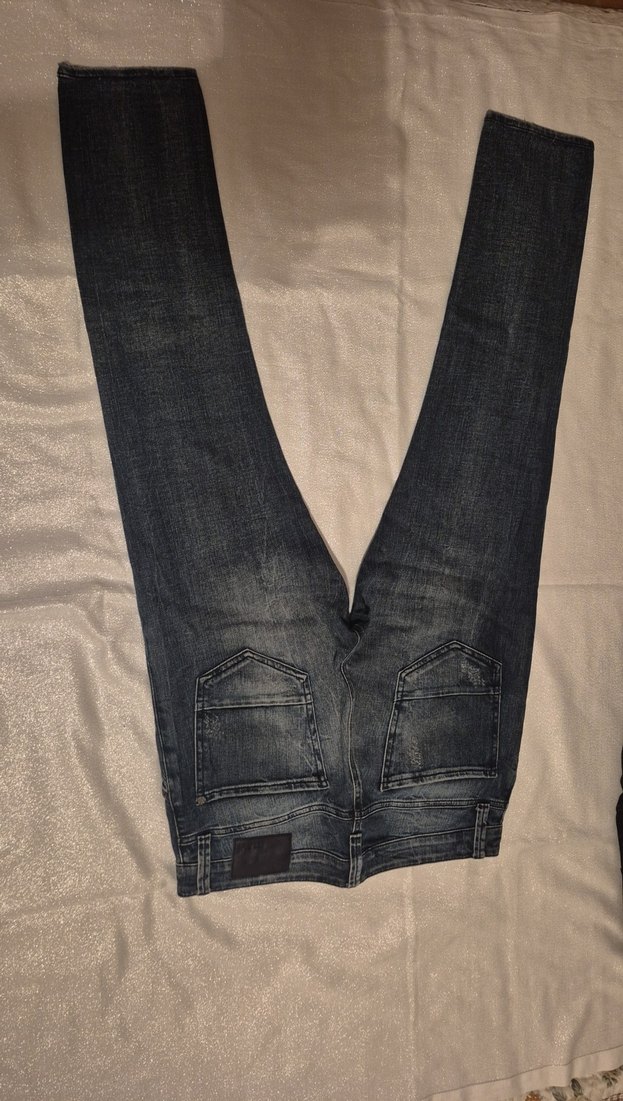 Lacivert  Erkek Denim Günlük Kot Pantolon - Görsel 2