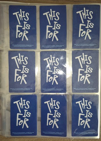 Twice el yapımı This is for fotokart seti - Görsel 2