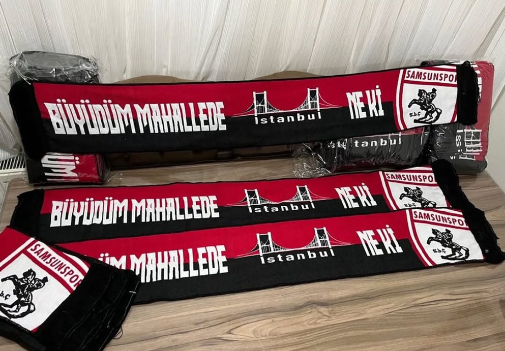Samsunspor büyüdüm mahallede istanbul Ne Ki atkısı satıştadır - Görsel 2