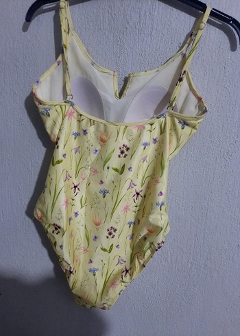 Sarı Desenli Fırfırlı Mini Mayo - Görsel 3