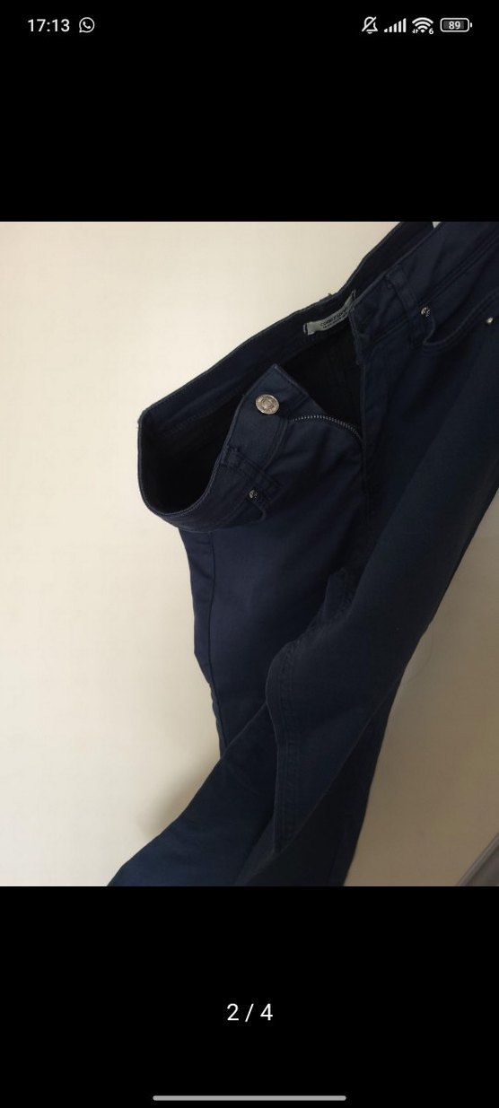 Lacivert bermuda - Görsel 2