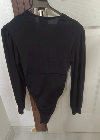 Uzun Kollu Siyah Gotik Bluz - Görsel 2