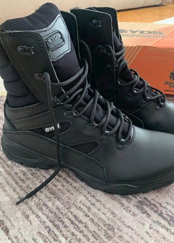 Erkek Siyah Bağcıklı  Bot - Görsel 5