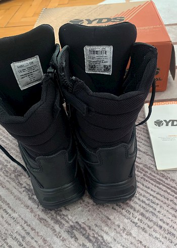 Erkek Siyah Bağcıklı  Bot - Görsel 2