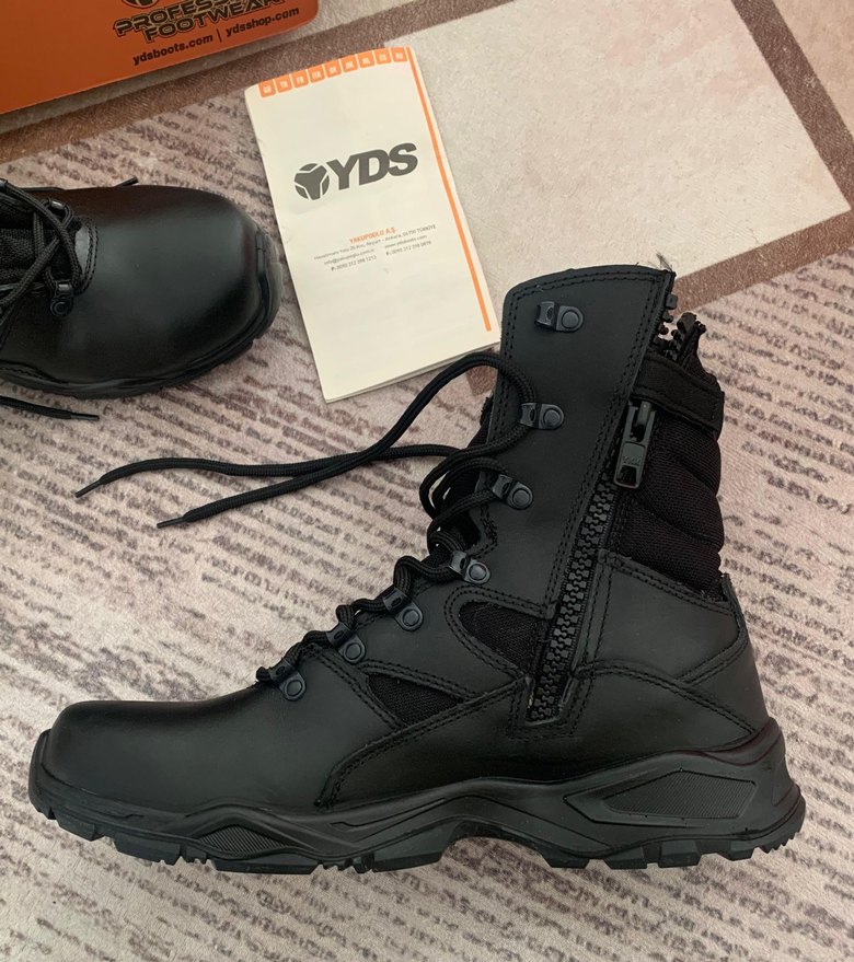 Erkek Siyah Bağcıklı  Bot - Görsel 3